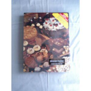 Indulge Thyself Chocolate Desserts 500 pc Jigsaw Puzzle Springbok SEALED VINTAGE